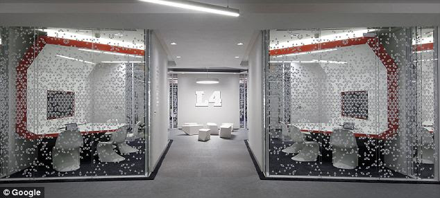 Google office meeting pods