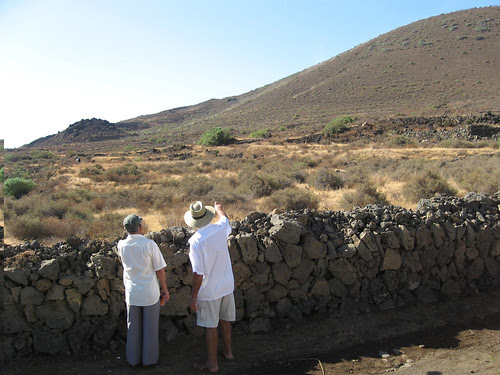 7 septiembre 2007. Bajada al carrera por el volcán