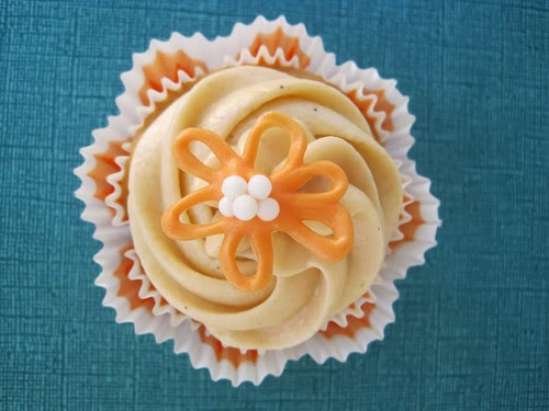 Thai Tea Cupcakes