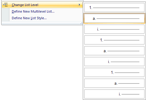 Learn MS Word: Creating Bulleted Lists