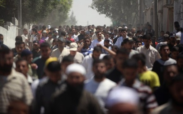 Israel Launches Airstrikes On Gaza Following Bus Attack