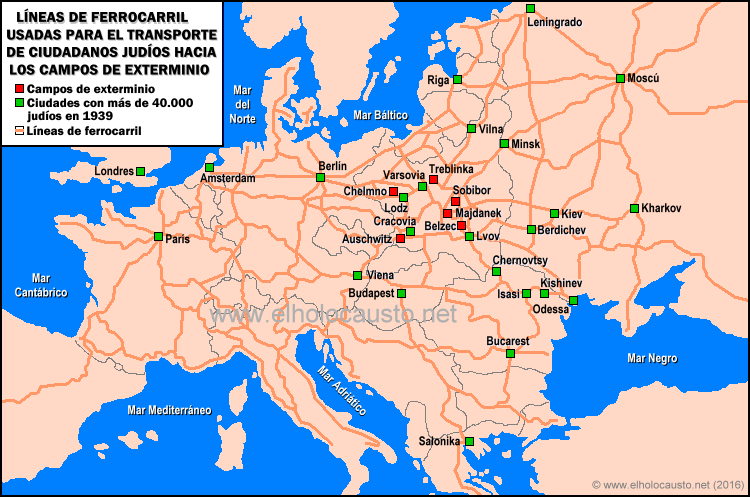 Resultado de imagen de mapa campos concentracion nazis