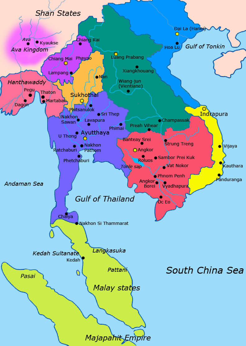 Political Map Southeast Asia