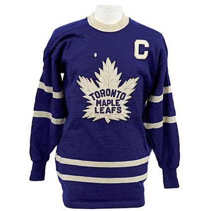 Toronto Maple Leafs 1950-51 jersey photo Toronto Maple Leafs 1950-51 F jersey.jpg