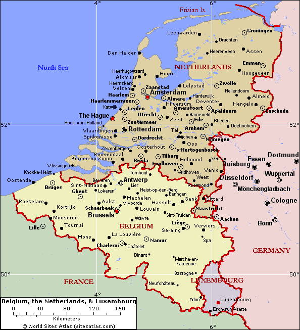 Belgium Karte / Belgien-Karte Stockfotos - Bild: 6263323