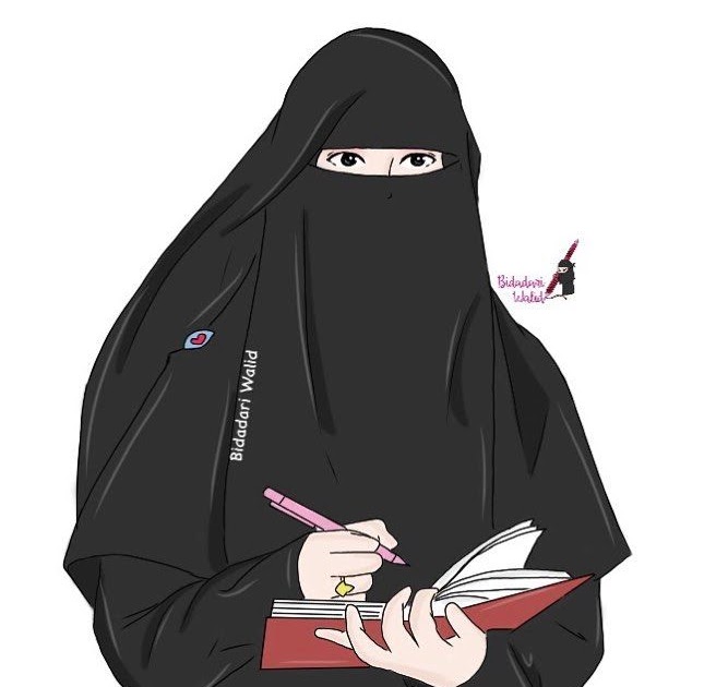 Wallpaper Hijab Cadar Sahabat Pin di anime Muslimah seringkali