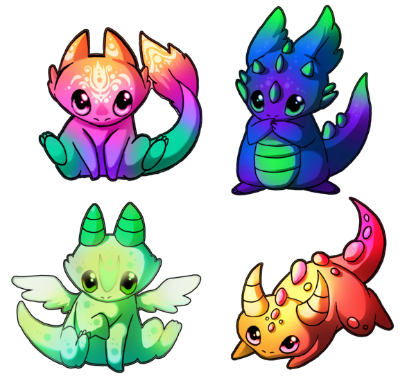 Les 100+ meilleures coloriage bébé dragon kawaii 242868