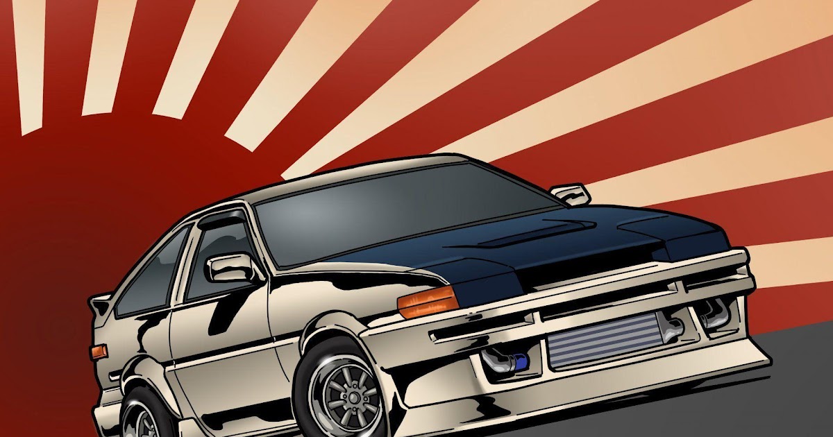 Cartoon Jdm Car Wallpaper Hd / Jdm Backgrounds Free Download