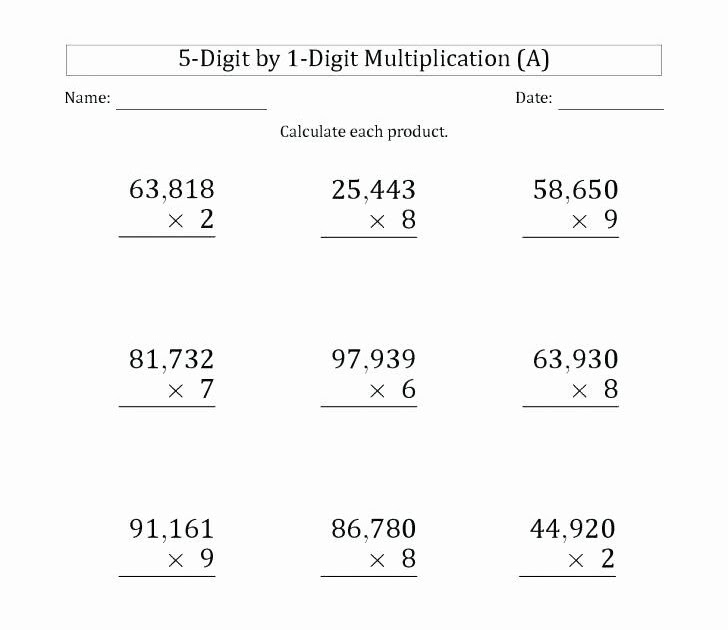 Free Basic Multiplication Worksheet Generator