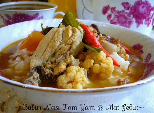 Bubur Nasi Tom Yam