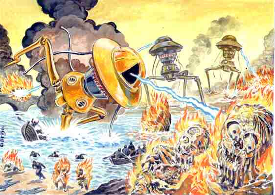 The War of the Worlds book picture