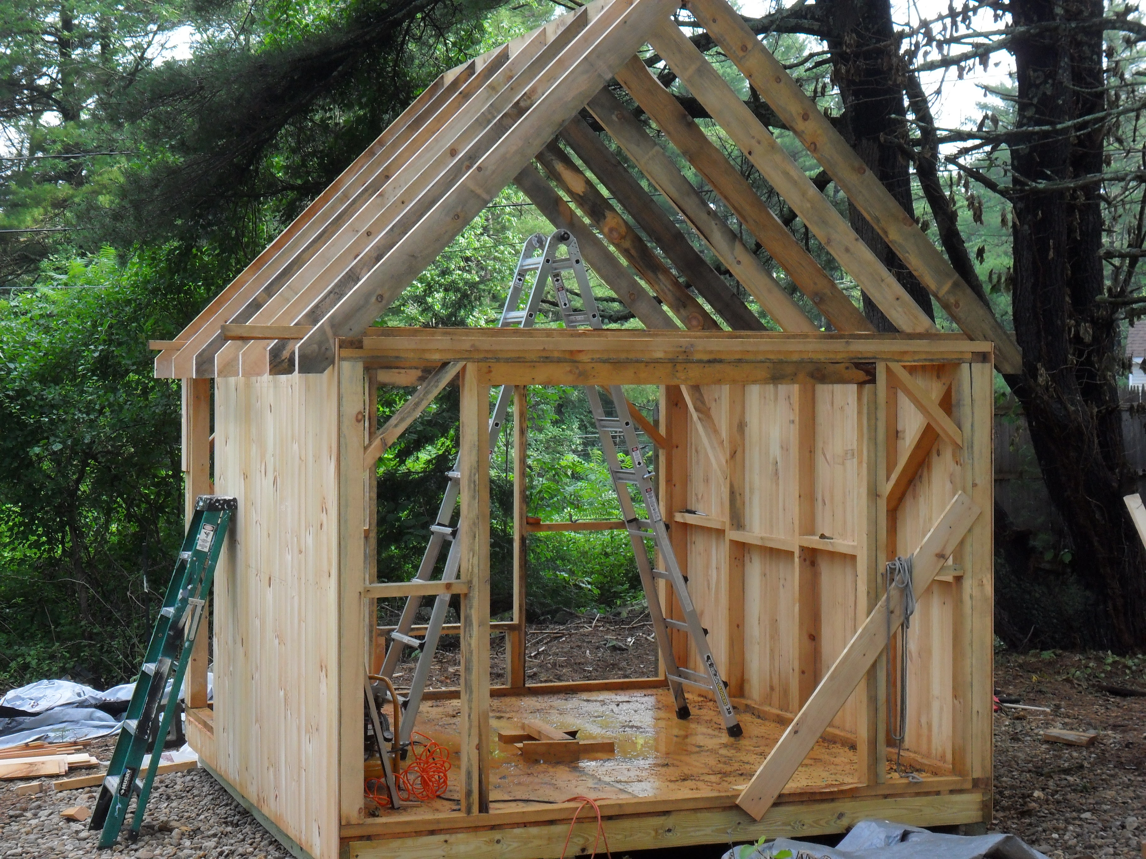 Common roof pitch for sheds | Rentony