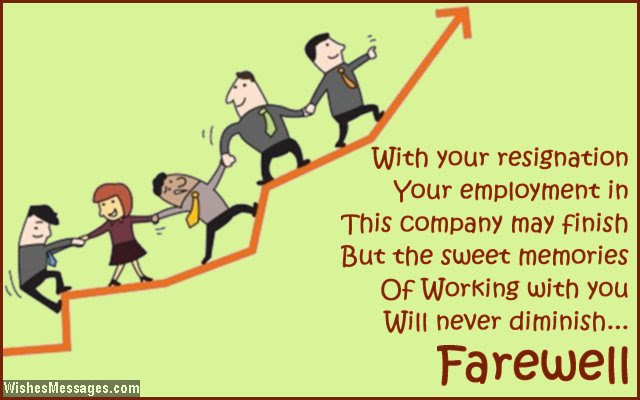 Funny Farewell Message To Colleagues - 30 Funny Goodbye Messages to