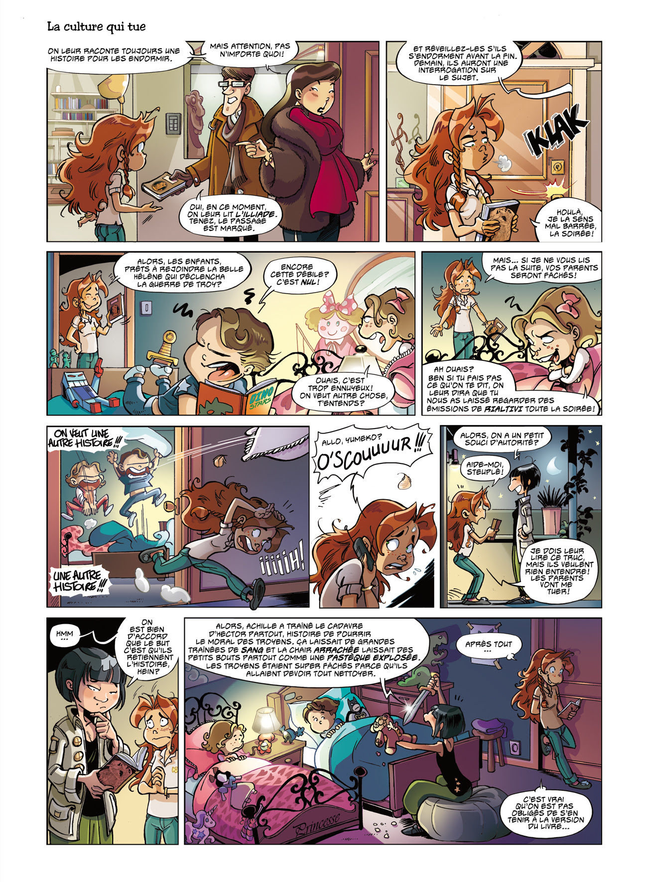 Coloriste Bande dessinée Duclos Marina Couleur BD