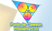 Problema de Geometría 630 (ESL): Triangulo órtico, Extangencial, Homotecia, Líneas Concurrentes, Semejanza.