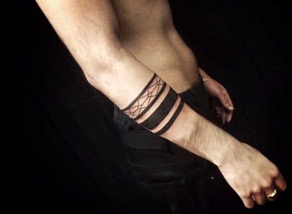 Simple Upper Arm Meaningful Band Tattoos For Men Best Tattoo Ideas