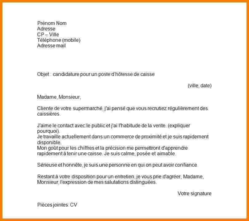 Exemple Lettre De Motivation Hyper U Soalan m