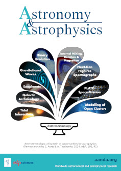 Ir a la revista Astronomy & Astrophysics
