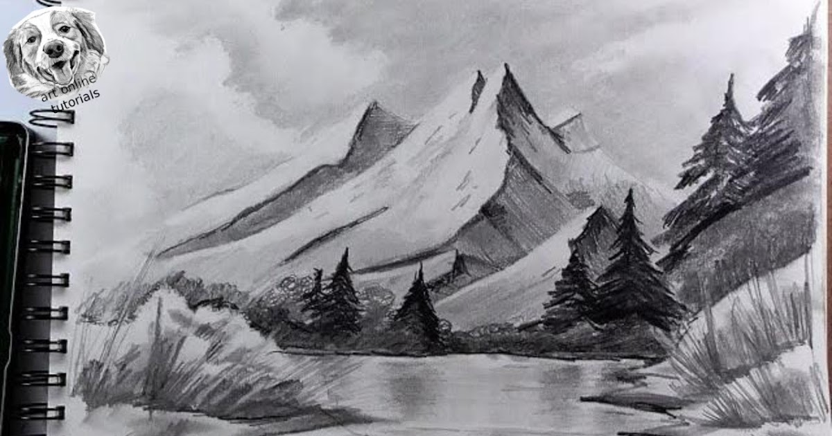 The Best 15 Pencil Easy Pencil Mountain Drawing - fallinlovewithmybestfried