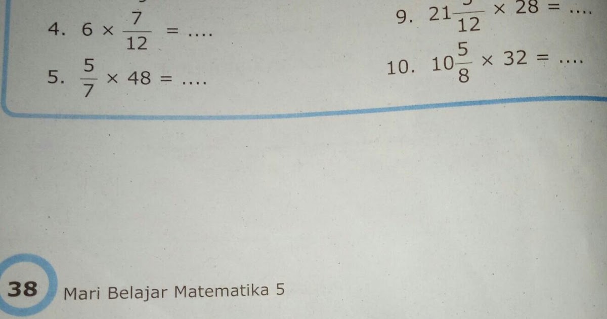 Evaluasi diri 1 matematika kelas 5 halaman 8