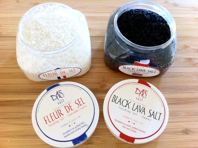 Black and White Finishing Salts