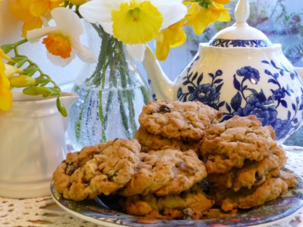 Irish Raisin Cookies R Ed Cipe : Raw Oatmeal Raisin Cookie ...