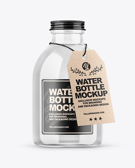Download Transparent Glass Bottle Mockup Catalog Mockup Design PSD Mockup Templates