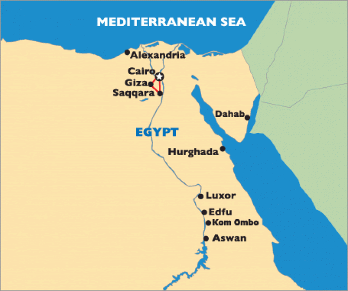 map of egypt pyramids | Free Wallpaper and Screensaver