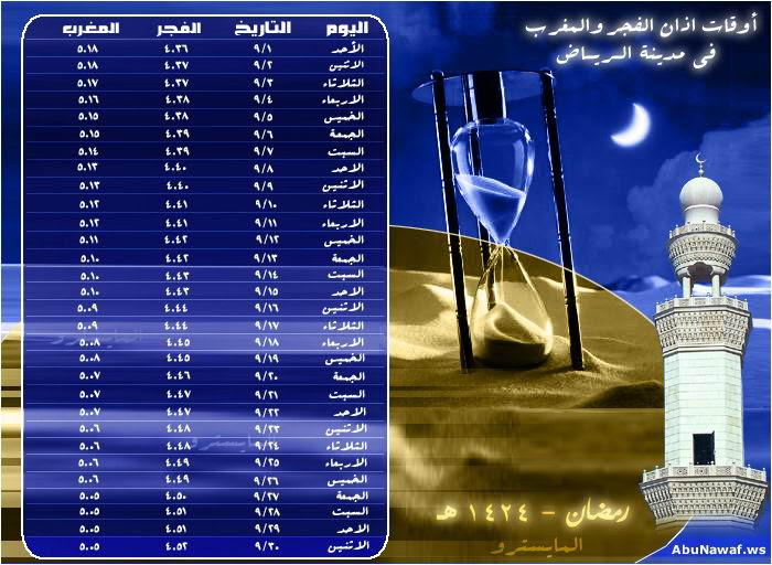 وقت صلاة الفجر اليوم Sahara Blog S
