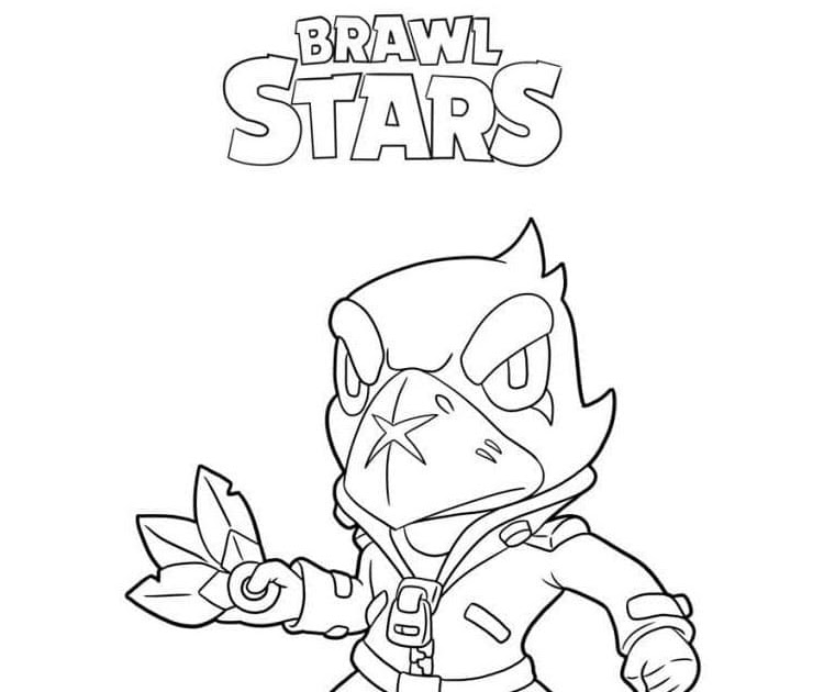 25 Mejor Buscando Corvo Brawl Star Para Colorir Indubeed - desenhos de brawl stars para colorir e imprimir crow 3d