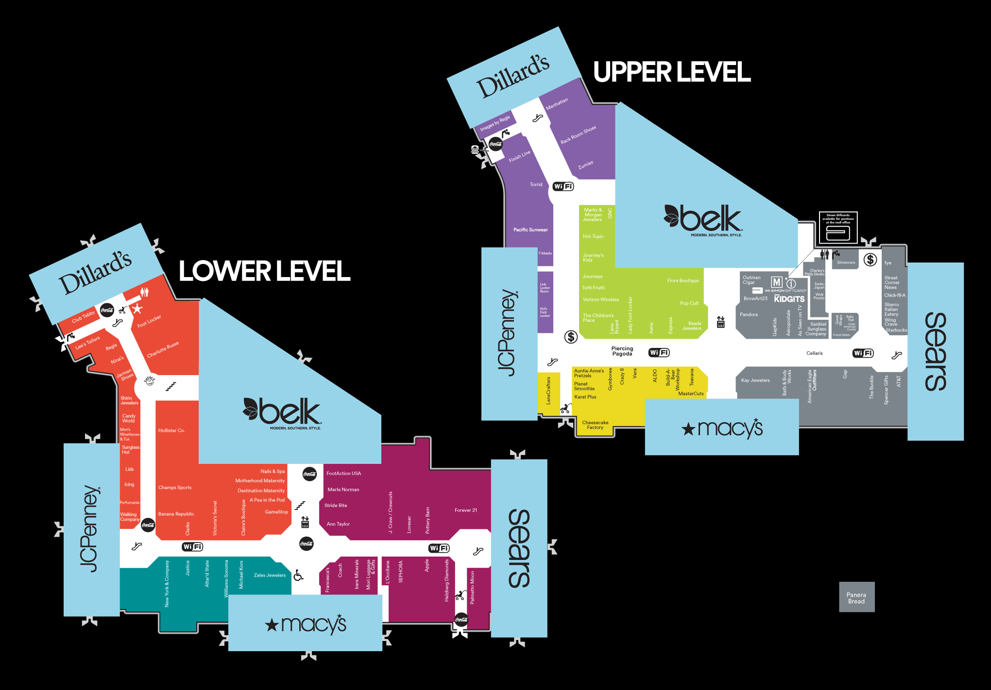 Mall Of America Floor Map