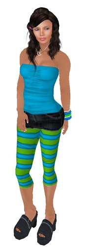 Fashion is Love 17 Before Sleep mini dress with leggings and bracelet