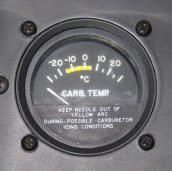 C182 carb temp