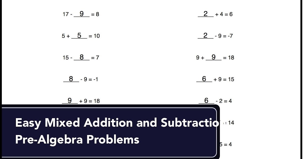 Coloring pages: Math Worksheets Pre Algebra Free Printable