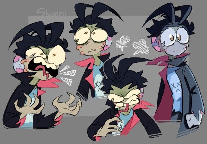 Zib Invader Zim Fanart - Seki Wallpaper