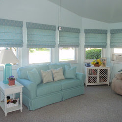 Coastal Beach Window Valance Products on Houzz