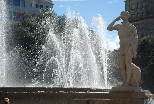 Barcellona - plaza Catalunya