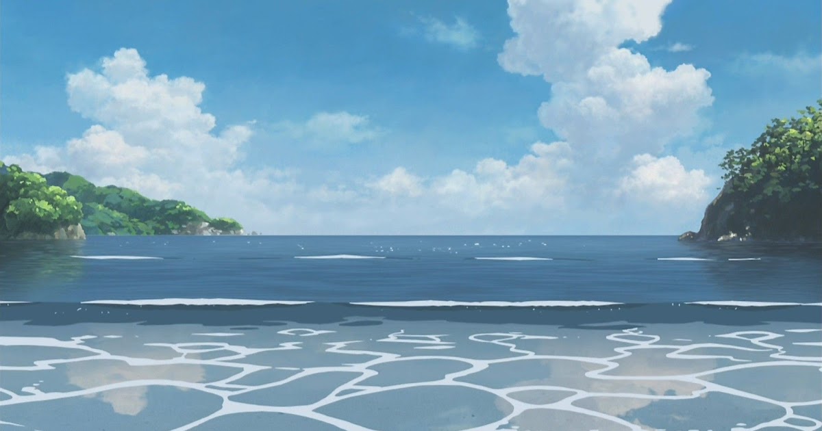 Anime Ocean Wallpaper 1920x1080 - Wallpaper Download