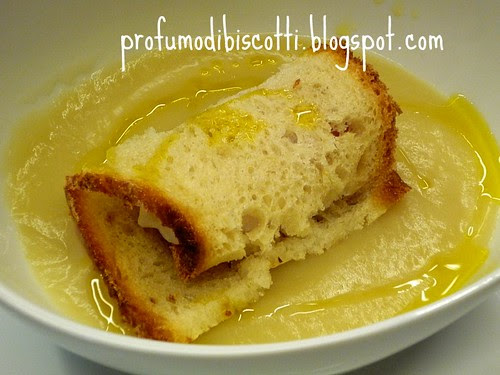 CREMA DI TOPINAMBUR CON INVOLTINI CROCCANTI