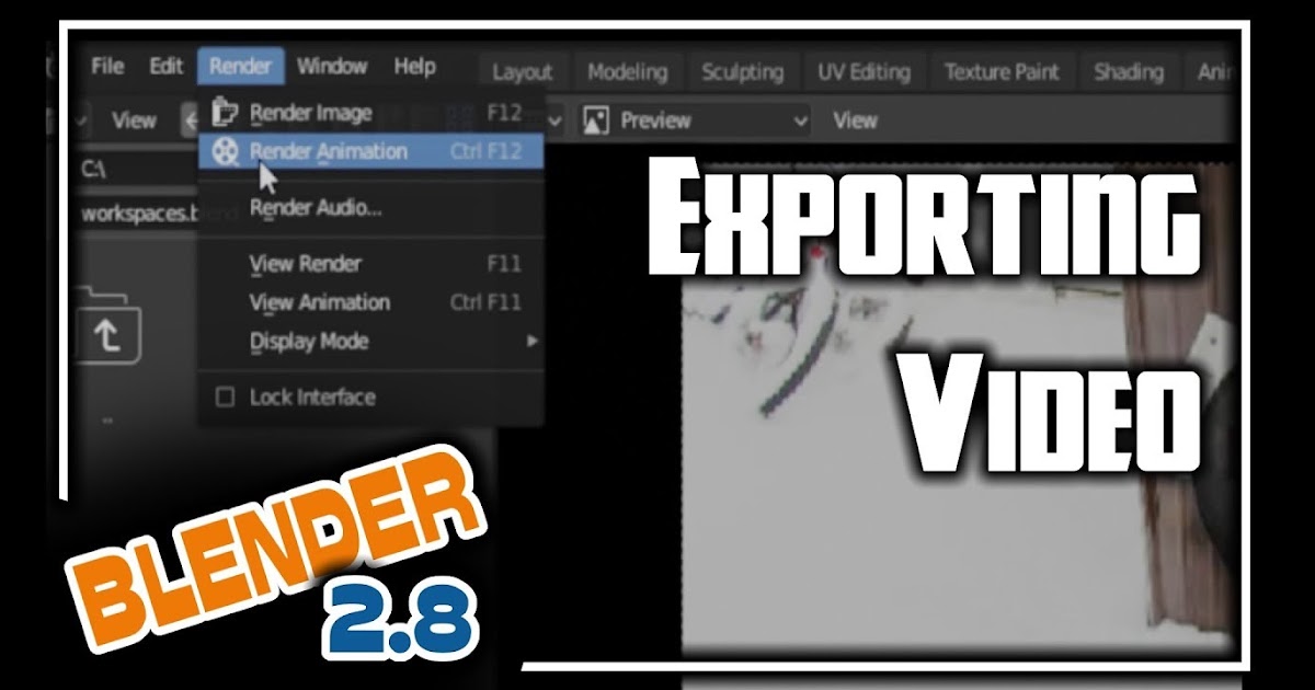 Blender Video Editor Save As Mp4 - BLENDER KITA