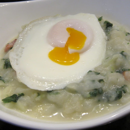 Colcannon with a Soft Egg