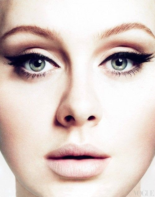 Adele eye make up
