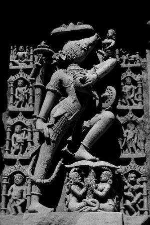 Varaha Avatar by Sudhamshu. Varaha Image (Not the Mathura Temple) : Source : http://www.flickr.com/photos/sudhamshu/3338614940/