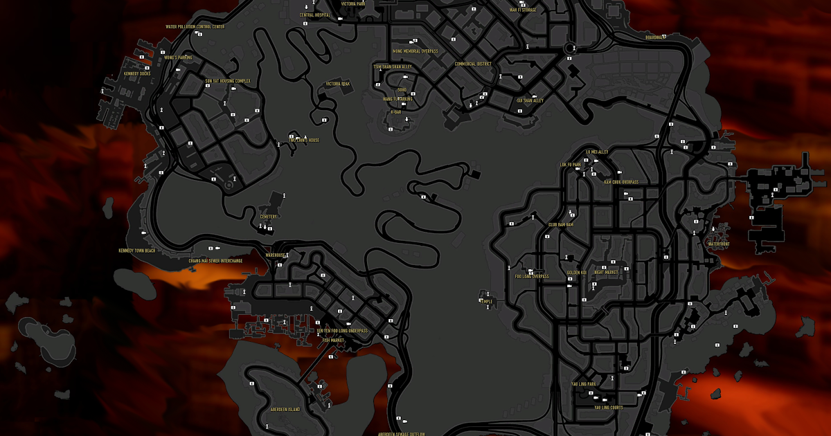 Sleeping Dogs Map ~ AFP CV