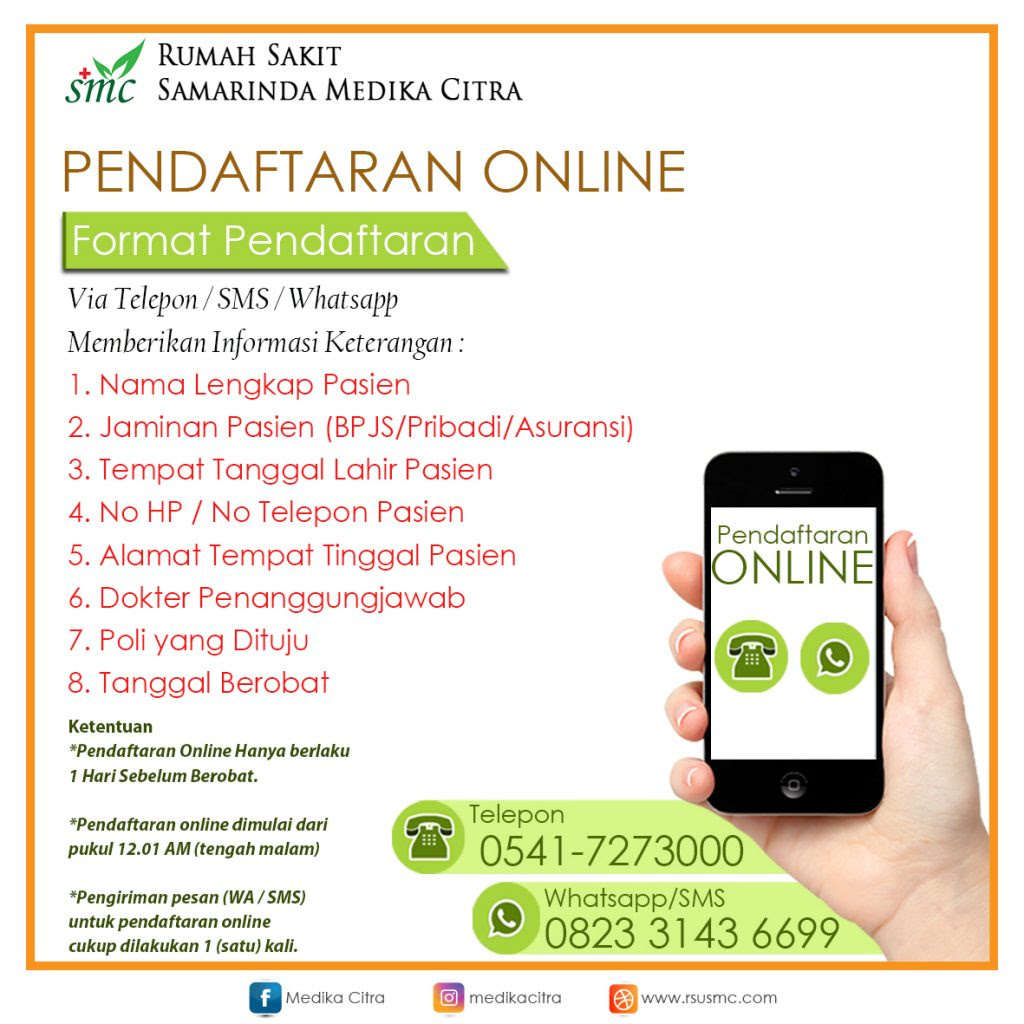 Cara Daftar Online Rumah Sakit Am Parikesit
