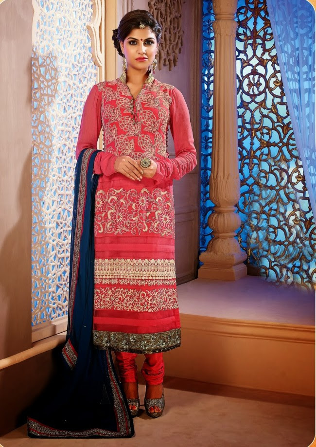 fancy cotton churidar