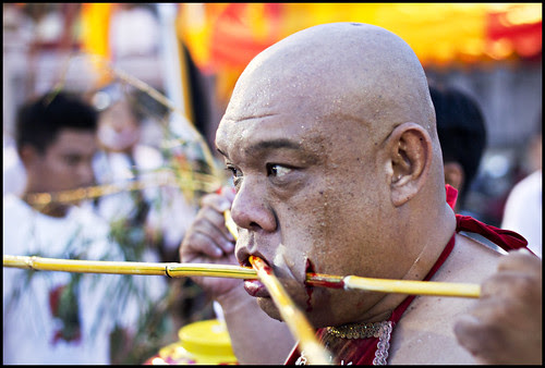 Vegetarian Festival Phuket, 22nd October 2012 at Kathu Shrine