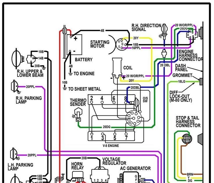 Wiring For 1965 Chevy Truck - Wiring Diagram Schemas