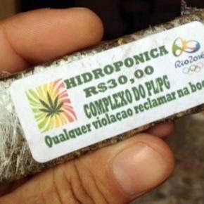 Maconha é vendida com selo das olimpíadas Maconha é vendida com selo das olimpíadas