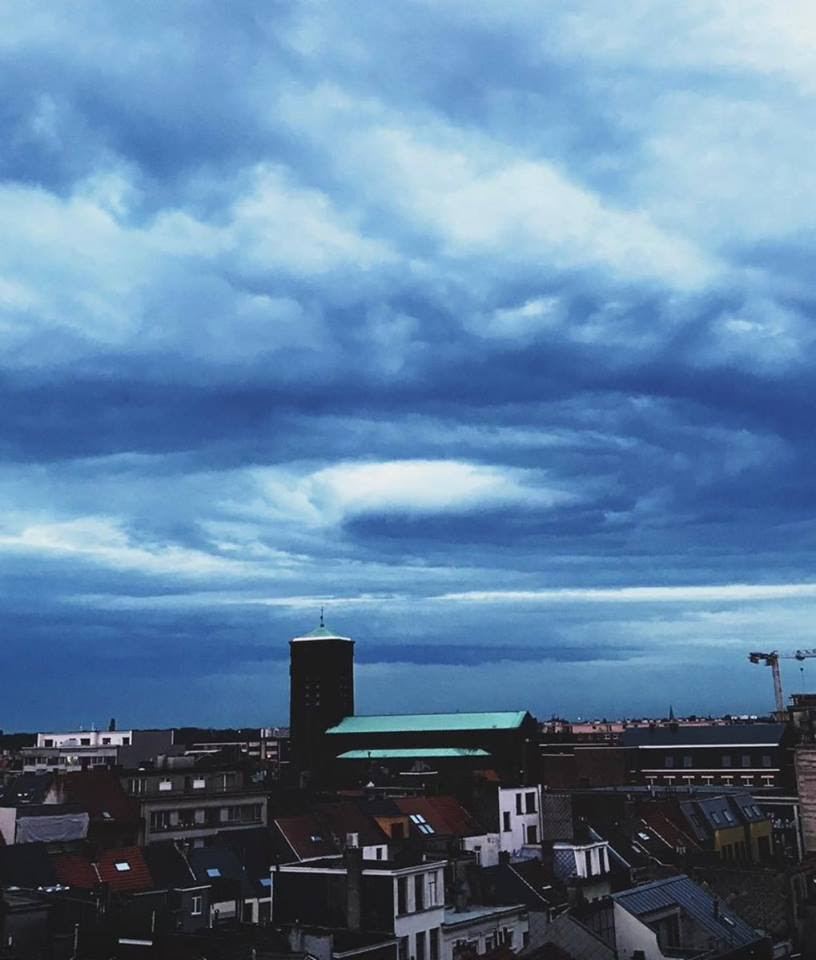 misteriosa nube bélgica, misteriosa nube fotos de bélgica, misteriosa nube bélgica mayo 2018